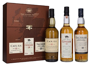 Whisky Coastal 200ml Caol Ila 12, Clynelish 14, Talisker 10