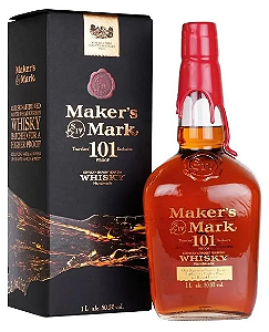 Whiskey Maker's Mark Bourbon 101 Proof Exclusive 1L