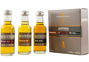 Kit Whisky Auchentoshan Collection 3x50ml