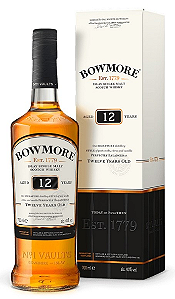 Whisky Scotch Bowmore 12 anos 350ml