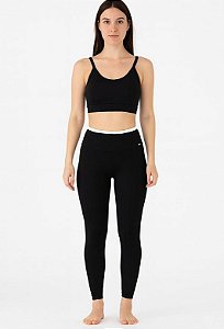 Conjunto Fitness Legging com Friso e Top