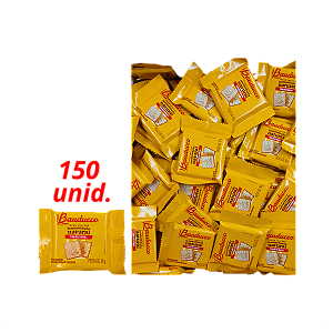 BISCOITO CREAM CRACKER BAUDUCCO 10G - KIT COM 150 UNIDADES