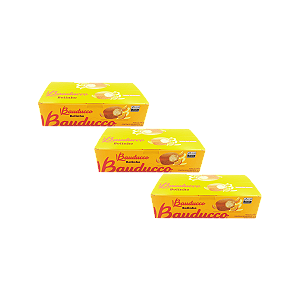 BOLINHO LARANJA BAUDUCCO 40G - KIT 48 UNIDADES