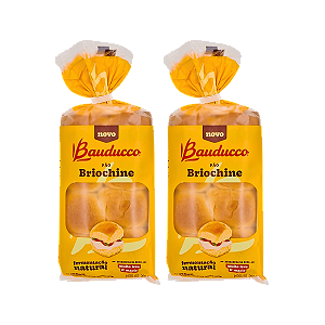 PÃO BRIOCHINE BAUDUCCO 200g - KIT 2 UNIDADES