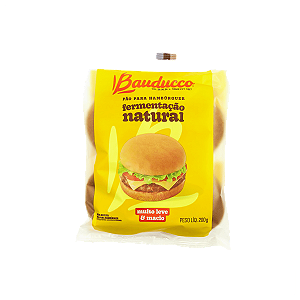 PÃO DE HAMBÚRGUER BAUDUCCO - KIT 02 UNIDADES