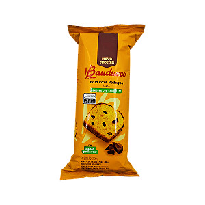 BOLO CENOURA C/ PEDAÇOS DE CHOCOLATE BAUDUCCO 200g - KIT 2 UN