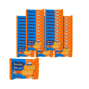 Biscoito Maisena Renata - Kit com 50 Unidades de 11g