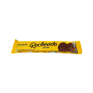 BISCOITO RECHEADO CHOCOLATE COM CHOCOLATE VEGANO ZERO LACTOSE 90G RANCHEIRO