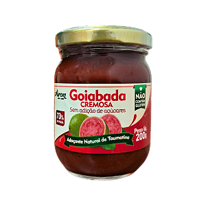 GOIABADA CREMOSA S/ ADIÇAO DE AÇUCARES S/ GLUTEN 200G AIRON