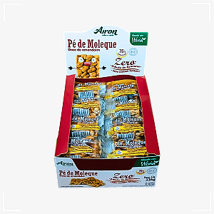 Pé de Moleque Airon Zero Sem Glúten Sem Lactose 14g Kit 24 unidades