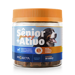 Suplemento para Cães - Sênior Mais Ativo – 30 Gomas