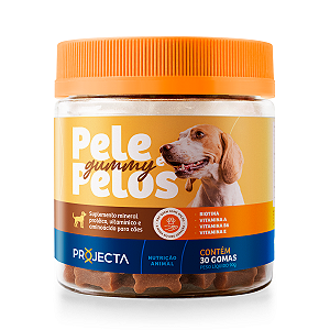 Suplemento para Cães - Pele e Pelo – 30 Gomas