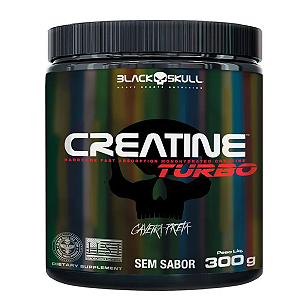 CREATINE TURBO 300G BLACK SKULL