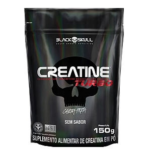 CREATINE TURBO REFIL 150G BLACK SKULL