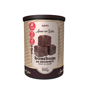 AMOR EM LATA ZERO AÇÚCAR MEIO AMARGO 200G FOOD4FTI