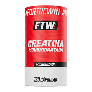 CREATINA MONOHIDRATADA 500MG 120G CAPS FTW