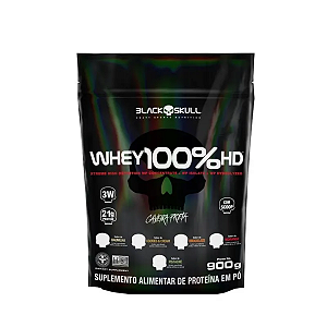 WHEY 100% HD REFIL 900G BLACK SKULL