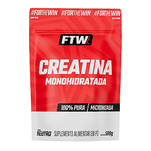 CREATINA MONOHIDRATADA REFIL 500G FTW