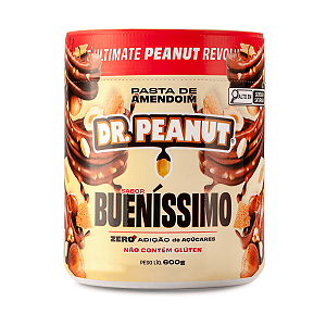 PASTA DE AMENDOIM 600G DR. PEANUT BUENISSIMO