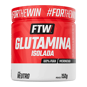 GLUTAMINA MICRONIZADA ISOLADA 100% PURA 150G FTW
