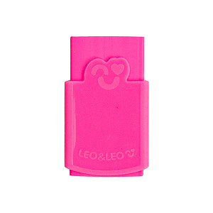 Borracha Colorida Cor Rosa