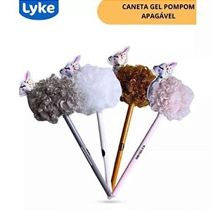 CANETA GEL APAGÁVEL 0.7MM POMPOM LHAMA