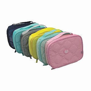 Estojo Organizador - Almofadado - 23x18x5cm - cores