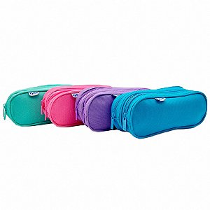 ESTOJO MULTIUSO OVAL 2 ZÍPERES