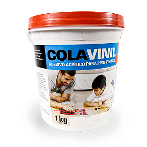 COLA VINIL - Fixa pisos vinílicos - Branca - 1 Kg