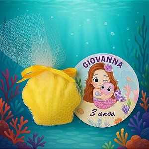 Sabonete fundo do mar MOANA E SEREIA - 8 UNIDADES