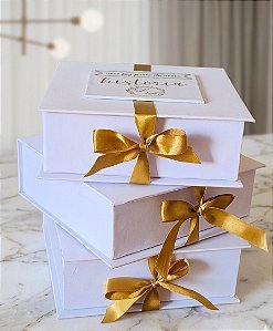 Caixa convite padrinhos de casamento
