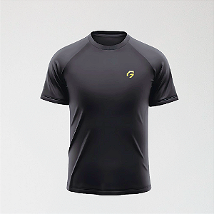 Camiseta Preta ARG Classic – Logo Peito Dourado