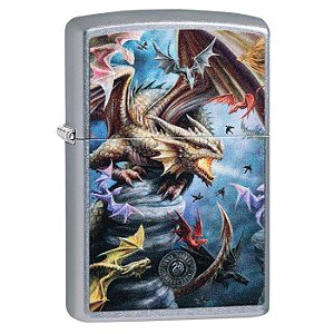Isqueiro Original Zippo ANNE STOKES SILVER - 9154