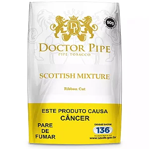 Fumo para cachimbo Doctor Pipe Scottish Mixture Pacote com 50 gramas