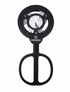 Cortador Charuto CIGSON Lamina Tripla Metal - Unidade