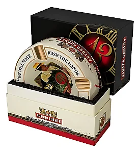 Arturo Fuente Cinzeiro de charuto Hands Of Time (OpusX Oscuro Branco)