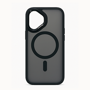 CAPA PARA IPHONE 16 POLICARBONATO FUMÊ COM MAGSAFE - LIVU CASE