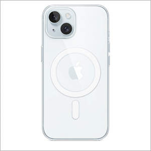CAPA MAGSAFE PARA IPHONE 15 - TRANSPARENTE - LIVU EVOCLEAR