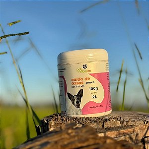 Caldo de Ossos de Porco Desidratado 100g - PetNaturau