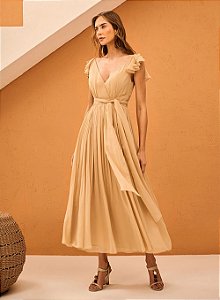 Vestido Georgette Amarração