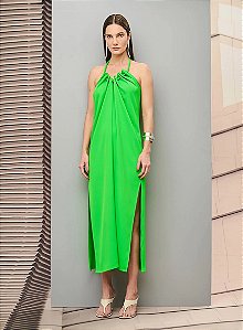 Vestido Verde Frente Única