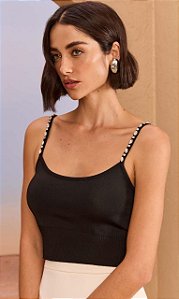TOP TRICOT CRISTAIS