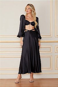 Conjunto de saia e top Claire