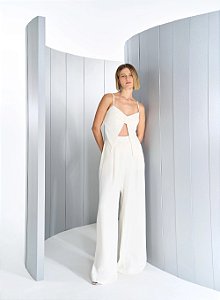 Conjunto Top e Calça Viscose Laço