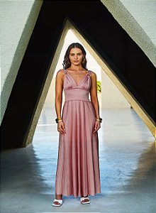Vestido Longo Tricô
