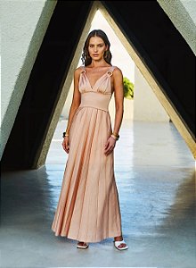 Vestido Longo Tricô