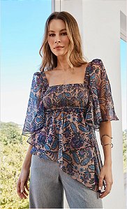 BLUSA ESTAMPADA