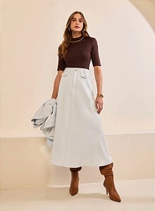 Saia Evase Duplo Botto