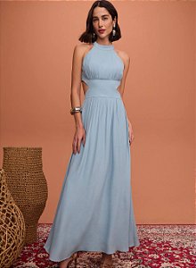 VESTIDO MAXI MIDI CORDÃO