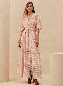 VESTIDO APLICAÇÃO RENDA